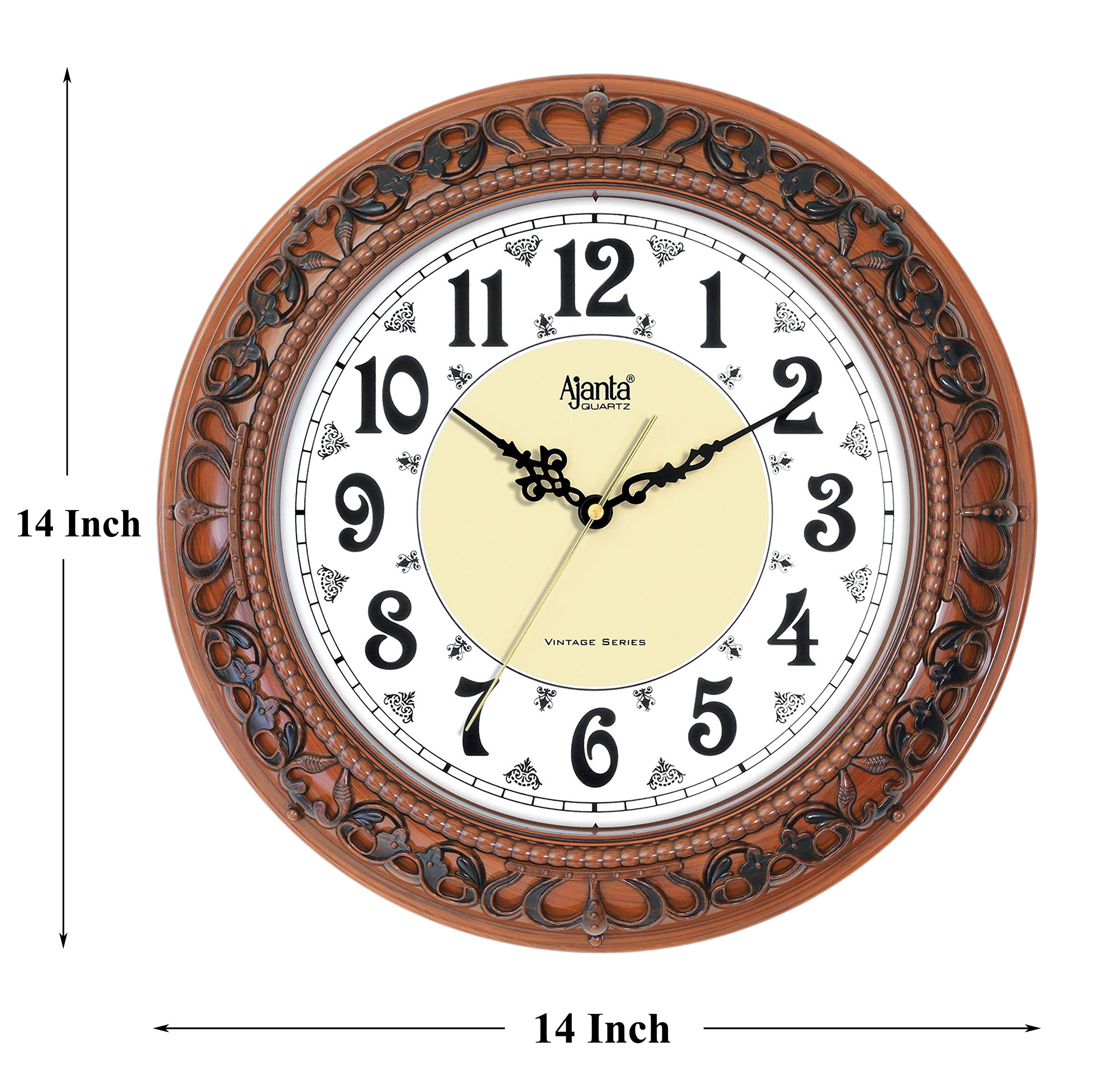 Buy Ajanta Clock Wall Clock for Home and Offices Silent Sweep
